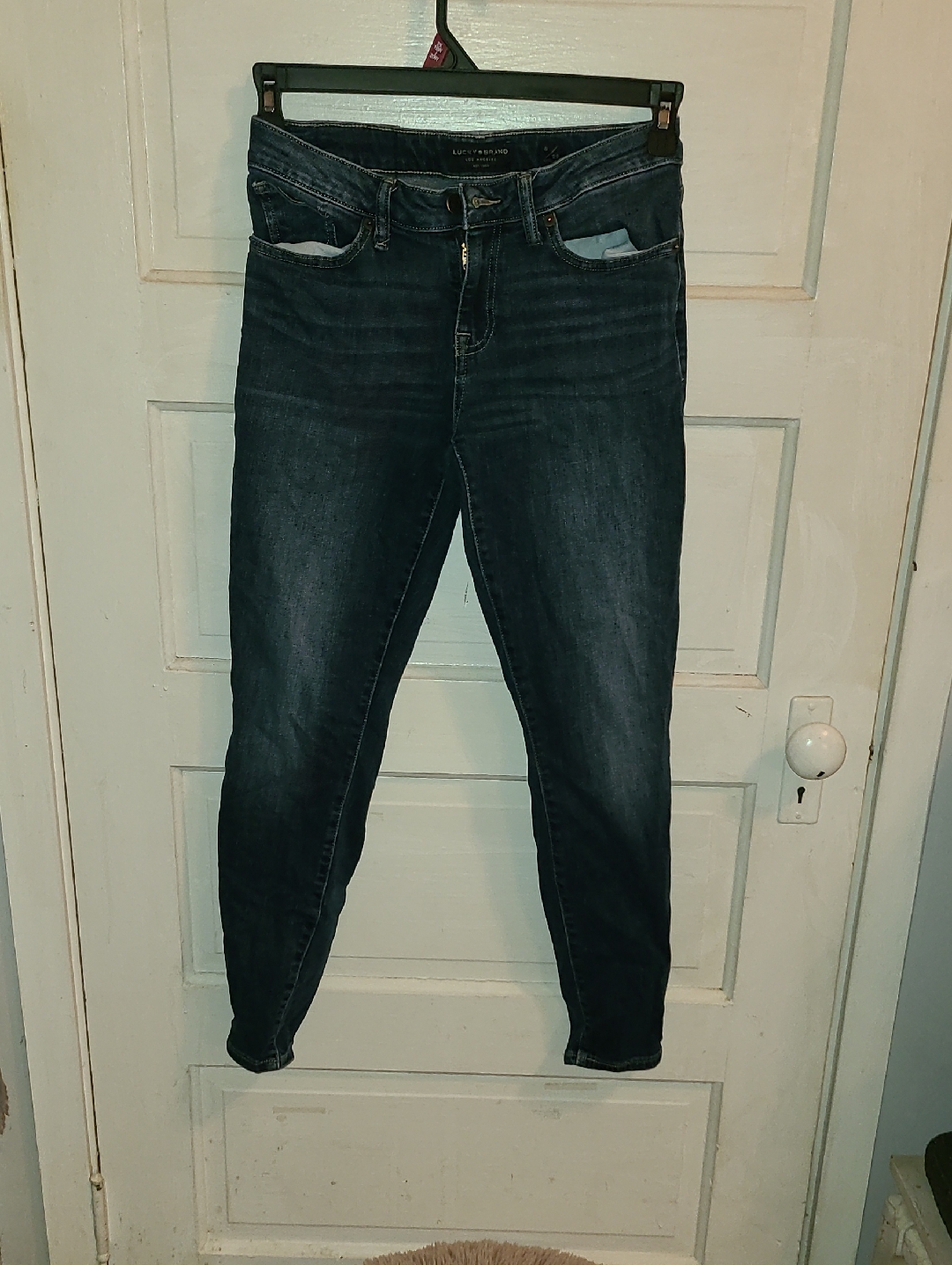 Lucky Brand Dark Indigo Skinny Jeans